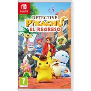 Nintendo Videojuego Detective Pikachu: el Regreso para Consola Nintendo Switch - Genero Aventura Narrativa/Misterio - PEGI 7