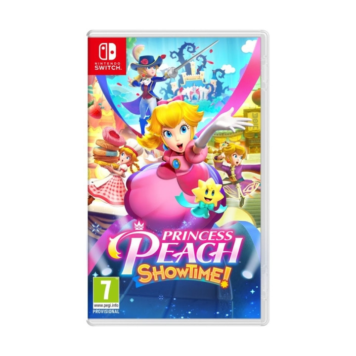 Nintendo Videojuego Princess Peach Showtime para Consola Nintendo Switch - Genero Aventura/Accion/Plataformas - PEGI 7