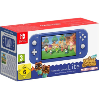 Nintendo Pack Consola Portatil Nintendo Switch Lite con Videojuego Animal Crossing - Tegra Nvidia - NFC - Multijugador - Pantall