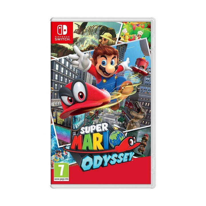 Nintendo Videojuego Super Mario Odyssey para Consola Nintendo Switch - Genero Aventura/Plataformas - PEGI 7