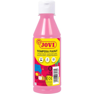 Jovi Tempera Paint Tempera Liquida 250ml - Base Agua - Lista para Usar - Alto Poder Cubriente - Secado Rapido - Excelente Fluide