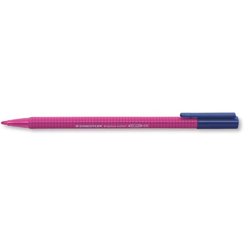 Staedtler Triplus Color 323 Rotulador de Punta Fina - Trazo 1mm Aprox - Tinta Base de Agua - Color Violeta Rojizo Staedtler Triplus Color 323 Rotulador de Punta Fina - Trazo 1mm Aprox - Tinta Base de Agua - Color Violeta Rojizo