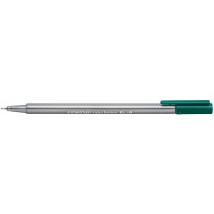 Staedtler Triplus Fineliner 334 Rotulador de Punta Fina - Trazo de 0.3mm - Tinta Base de Agua - Color Azul Marino