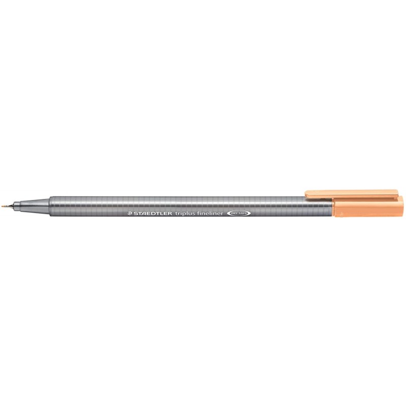 Staedtler Triplus Fineliner 334 Rotulador de Punta Fina - Trazo de 0.3mm - Tinta Base de Agua - Color Melocoton Staedtler Triplus Fineliner 334 Rotulador de Punta Fina - Trazo de 0.3mm - Tinta Base de Agua - Color Melocoton