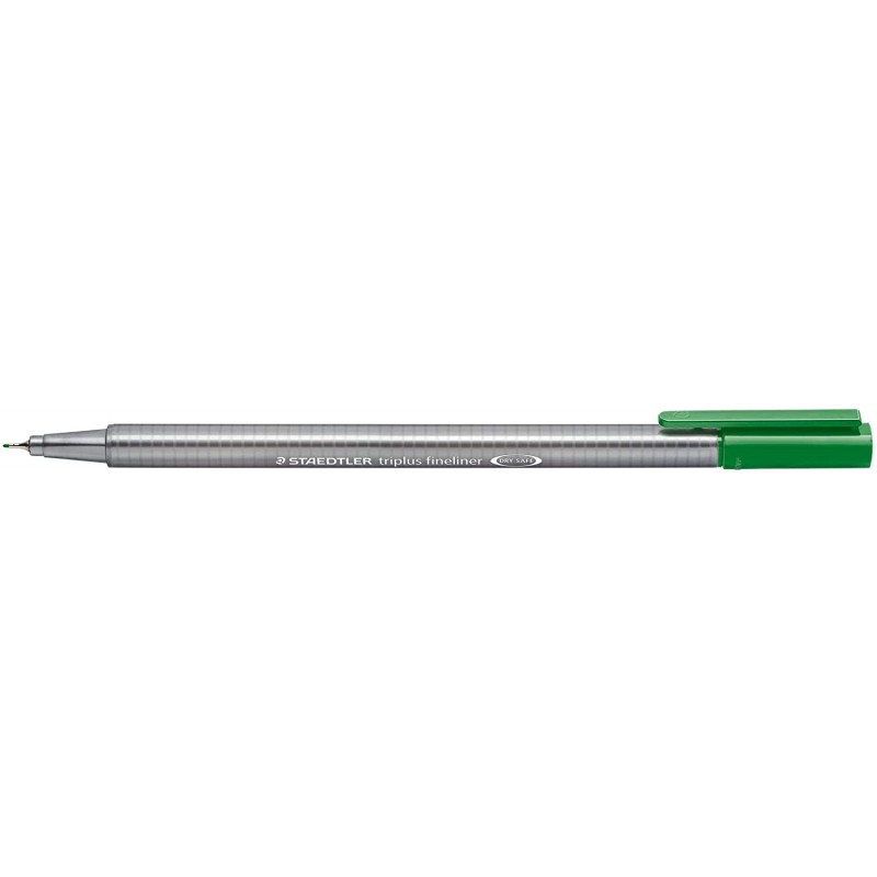 Staedtler Triplus Fineliner 334 Rotulador de Punta Fina - Trazo de 0.3mm - Tinta Base de Agua - Color Verde Savia Staedtler Triplus Fineliner 334 Rotulador de Punta Fina - Trazo de 0.3mm - Tinta Base de Agua - Color Verde Savia