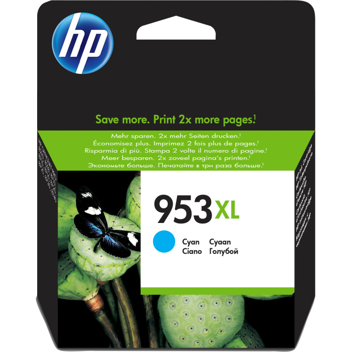 HP Oficejet Pro 7730/8710/8720/8730/8740 Cartucho Cian nº953XL 1450pag