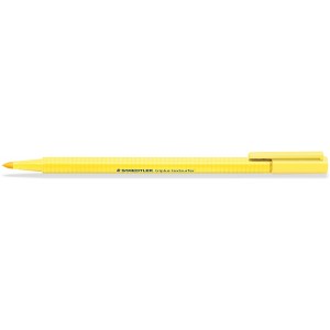 Staedtler Triplus Textsurfer 362 Rotulador Fluorescente - Punta Biselada 1 - 5mm Aprox - Tinta Base de Agua - Color Amarillo Cl