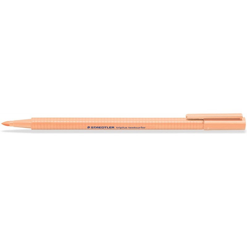 Staedtler Triplus Textsurfer 362 Rotulador Fluorescente - Punta Biselada 1 - 5mm Aprox - Tinta Base de Agua - Color Melocoton Staedtler Triplus Textsurfer 362 Rotulador Fluorescente - Punta Biselada 1 - 5mm Aprox - Tinta Base de Agua - Color Melocoton