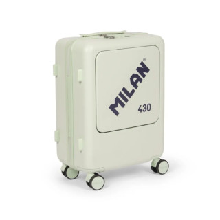 Milan Coleccion 430 Maleta de Cabina Rigida - 4 Ruedas Dobles 360º - Cierre con Combinacion de 3 Digitos - Apertura Independient