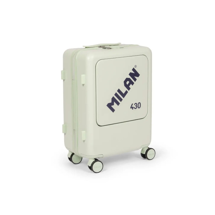 Milan Coleccion 430 Maleta de Cabina Rigida - 4 Ruedas Dobles 360º - Cierre con Combinacion de 3 Digitos - Apertura Independient