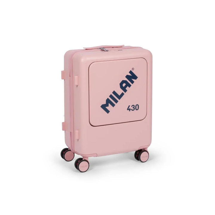 Milan Coleccion 430 Maleta de Cabina Rigida - 4 Ruedas Dobles 360º - Cierre con Combinacion de 3 Digitos - Apertura Independient