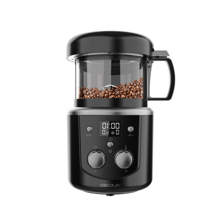 Cecotec Roaster Booster Tostadora de Cafe - Capacidad hasta 150g - Tostado Homogeneo - 1400W - Modo Automatico - Circulacion de