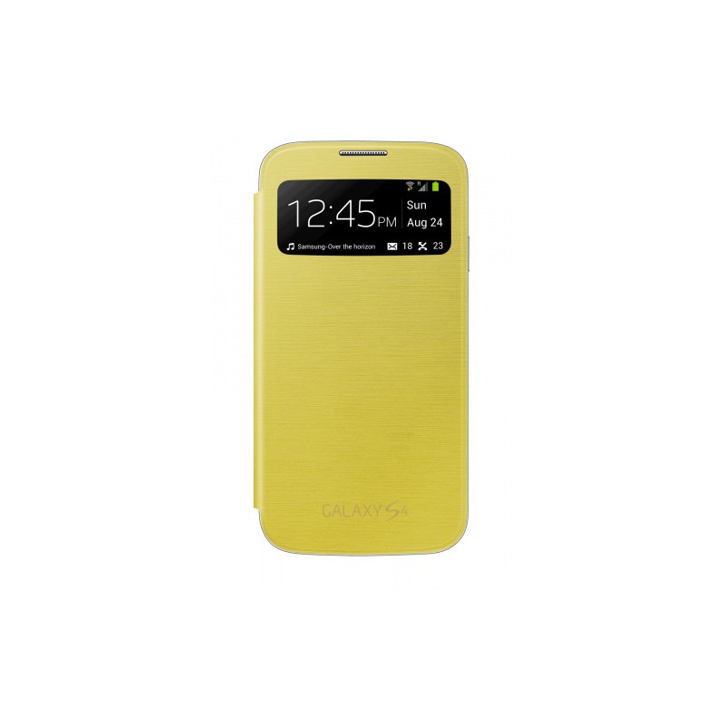 Samsung s view funda para teléfono móvil libro amarillo Samsung s view funda para teléfono móvil libro amarillo