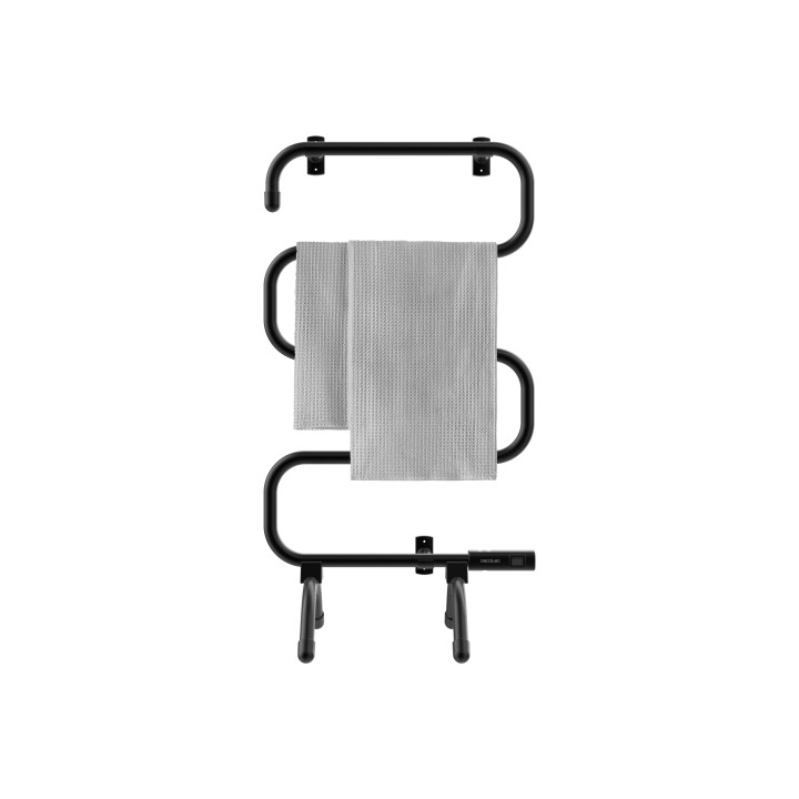 Cecotec ReadyWarm 5000 Toallero Electrico - 100W - Calienta Toallas al Instante - Facil de Instalar - Moderno y Elegante - Siste