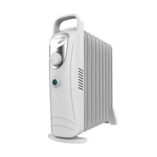 Cecotec ReadyWarm 900 Space White Radiador de Aceite con 9 Modulos de 100x330mm - 1000W - Calienta hasta 15m2 - Distribucion Hom