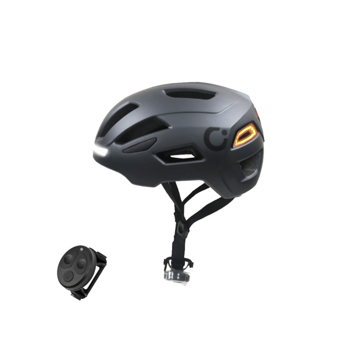 Cecotec BrainGuard Flash Casco Urbano para Bicicleta y Patinete - Talla L-XL - Intermitentes - Luz Trasera - Luz Frontal - Ajust