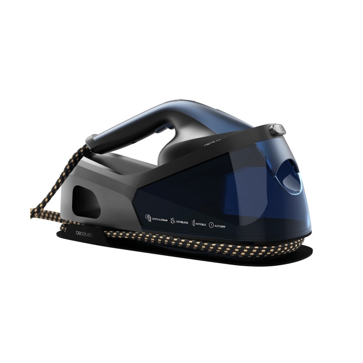 Cecotec IronHero V-2400 Station Centro de Planchado - 2400W - Vapor Continuo 180g/min - Golpe de Vapor 370g/min - Suela Ceramica