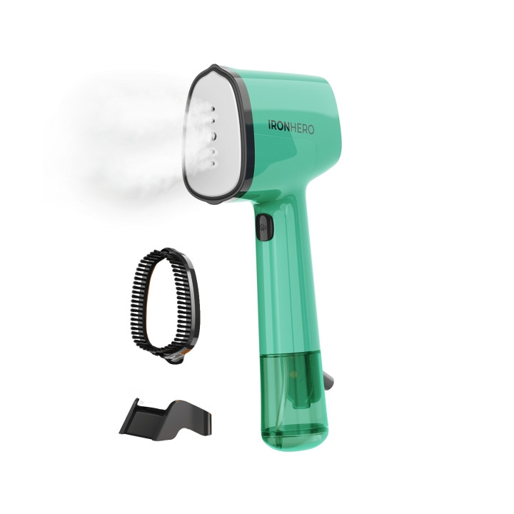 Cecotec IronHero V-1500 Essential Plancha de Vapor Vertical - 1500W - Vapor Continuo 25g/min - 2 Modos - Suela Ceramica - Sistem