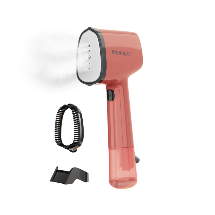 Cecotec IronHero V-1500 Essential Plancha de Vapor Vertical - 1500W - Vapor Continuo 25g/min - Suela Ceramica - Cepillo Quitapel