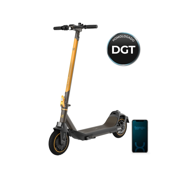 Cecotec Bongo Serie M30 Connected Coloring Tech Patinete Electrico - 700W - Autonomia 30km - Ruedas de 8.5” - Sistema de Frenado