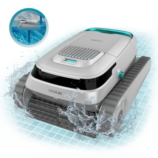 Cecotec Conga Pooldroid 5000 TotalClean Pearl Robot Limpiapiscinas hasta 100m2 - Succion 150 L/min - Autonomia 120min - Filtrado