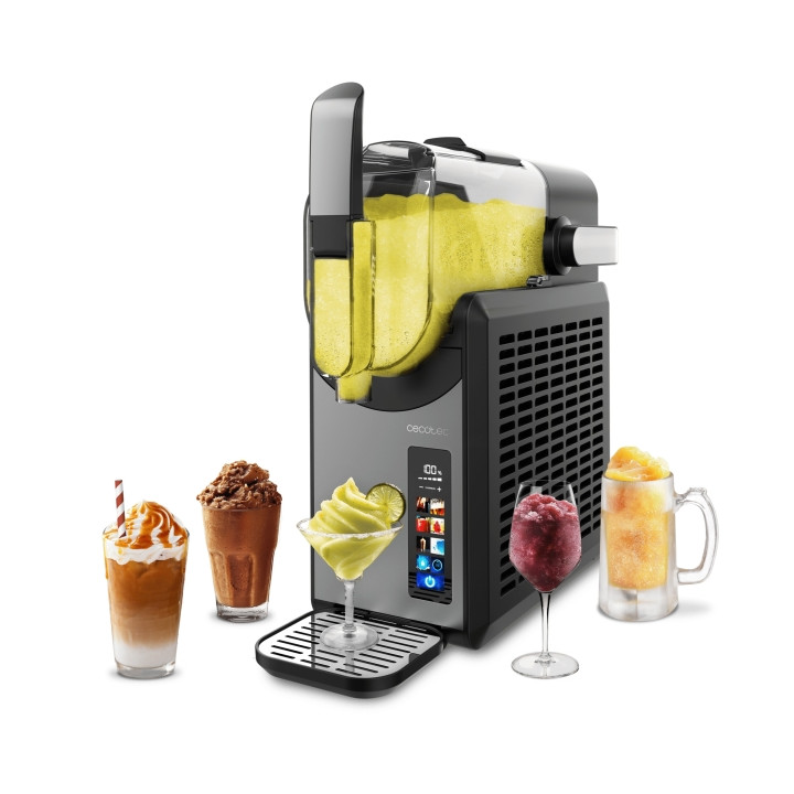 Cecotec TwistandIce 2600 Heladera - Capacidad de 2.6L - Control Tactil Intuitivo - 6 Modos de Preparacion - Textura Ajustable -