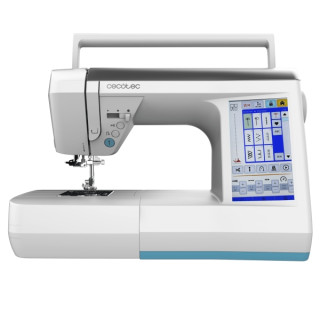 Cecotec BelleCouture 36000 Control Maquina de Coser Profesional - 360 Puntadas - Pantalla Tactil de 7" - Control sin Pedal - Enh