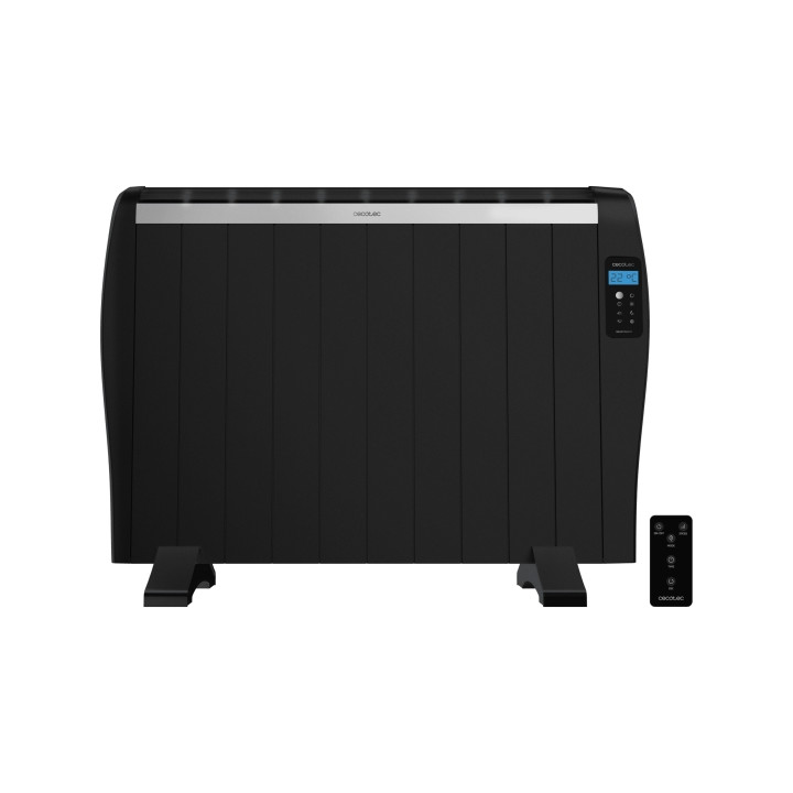 Cecotec ReadyWarm 2100 Thermal Emisor Termico con 10 Elementos - 1500W - Cobertura hasta 20 M² - Pantalla LCD - Mando a Distanci