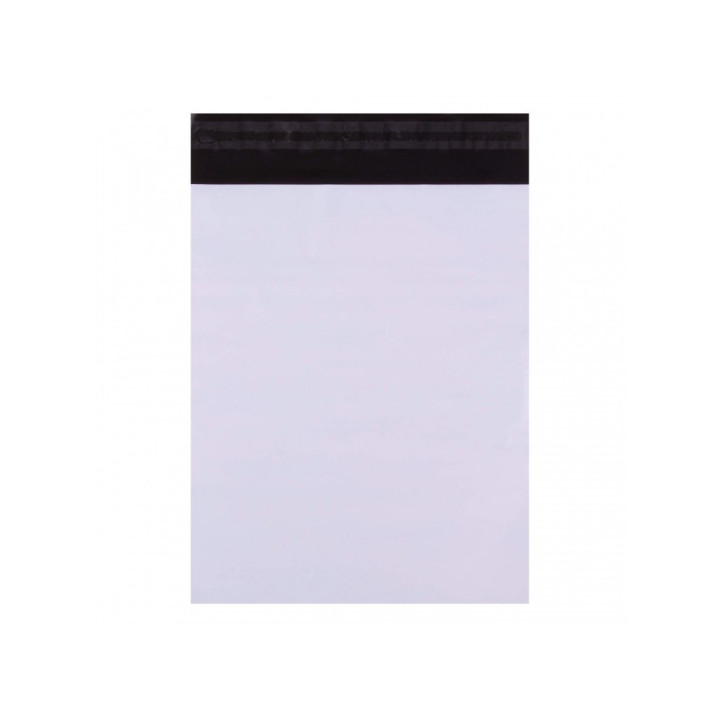 Apli Pack de 50 Bolsas de Polipropileno Opacas con Cierre Adhesivo - Alta Resistencia - Flexibles - Opacas para Privacidad - Co