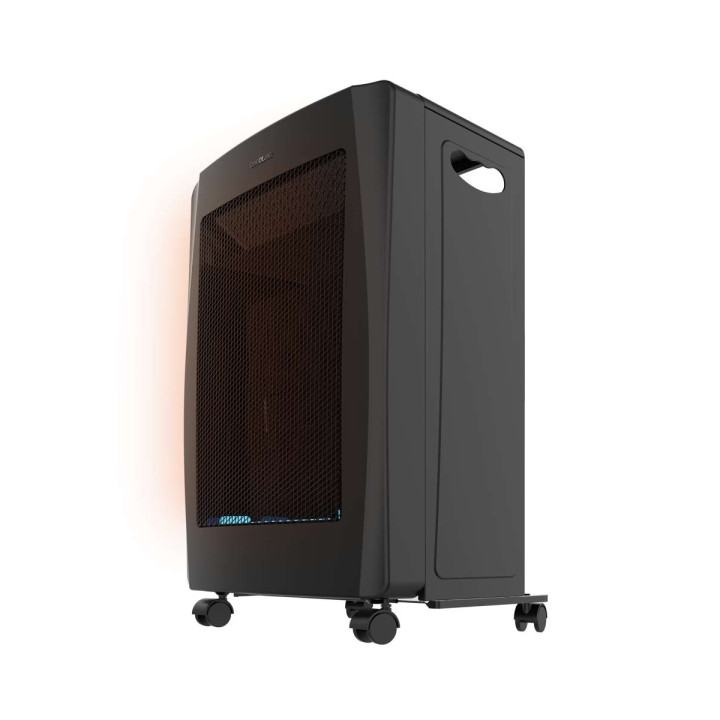 Cecotec ReadyWarm 4200 BlueFlame Foldable Estufa de Gas Plegable - 4.2kW - Llama Azul - Potencia Regulable - Encendido Piezoelec