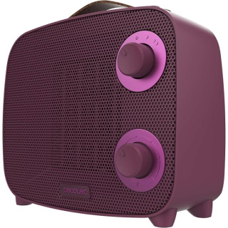 Cecotec ReadyWarm 1500 Ceramic Pink Aura Calefactor Ceramico - 1500W - Cobertura hasta 15 M² - Termostato Regulable - 3 Modos de