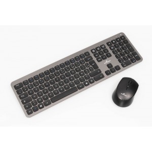 Bluestork wireless pack easy slim - mouse & cisor keyboard - grey - sp