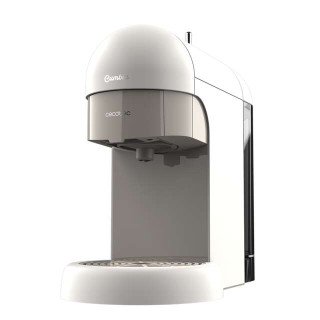 Cecotec Cumbia Capricciosa Cafetera Express White 1100W - Apta para Cafe Molido y Capsulas ESE - Deposito de Agua 0.6L - 19 Bare