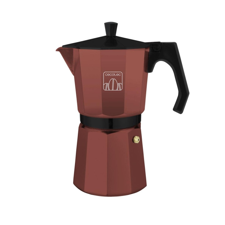 Cecotec Mokclassic 600 Cafetera Italiana para 6 Tazas - Aluminio Fundido - Apta para Gas