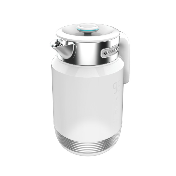 Cecotec ThermoSense 600 Touch White Hervidor de Agua Electrico - 2200W - Capacidad 1.7L - Tactil - Ajuste Temperatura de 40 a 10