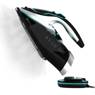 Cecotec IronHero 3100 Cordless Plancha de Ropa Inalambrica - 3100W - 90seg de Autonomia - Vapor Continuo 35g/min - Golpe de Vapo