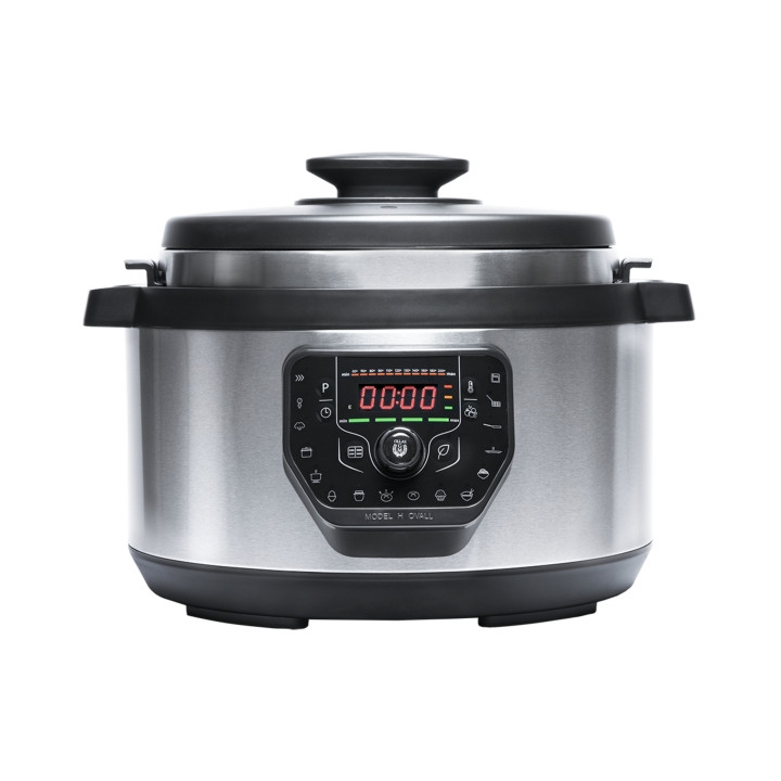 Cecotech Ovall Olla GM Programable - 1000W - Capacidad 8L - Programable 24H - Cocina Inteligente - Tapa Advance Segura - 19 Func