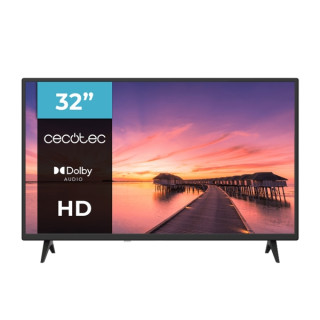 Cecotec 0 Series 0032S Televisor Smart TV de 32" LED con Resolucion HD - Sistema Dolby - Memoria Flash - Conexion HDMI 3 Puertos