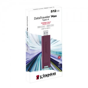 Kingston technology datatraveler max unidad flash usb 512 gb usb tipo a 3.2 gen 2 (3.1 gen 2) rojo