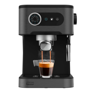 Cecotec Power Espresso 20 Pro Cafetera Expresso - Pantalla con Botones - Vaporizador Orientable - Doble Salida para Cafe - Depos