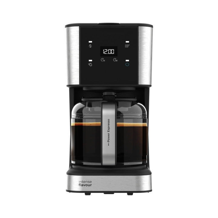 Cecotec Coffee 66 Drop and Touch Cafetera de Goteo - 950W - Panel Tactil Retroiluminado - Jarra de Cristal Resistente - Capacida