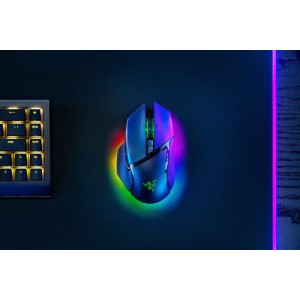 Razer basilisk v3 pro ratón mano derecha rf wireless + bluetooth + usb type-c óptico 30000 dpi