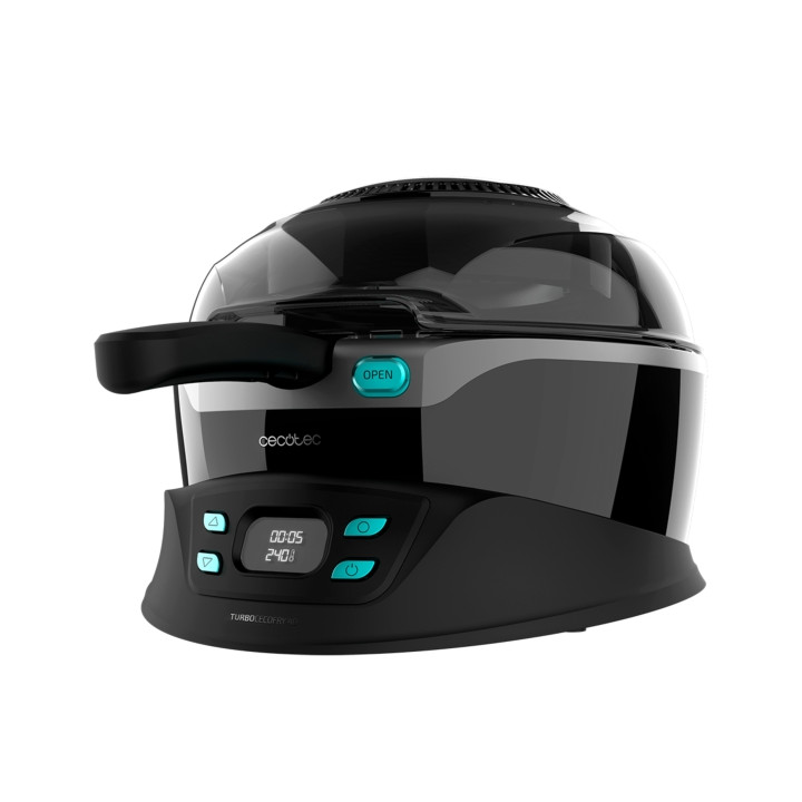 Cecotec Turbocecofry 4D Healthy Feidora sin Aceite Doble - 1350W - Automatica - 8 Programas - Temperatura Ajustable - Cocina a 2