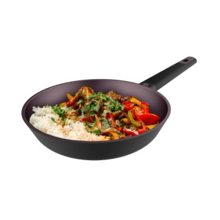 Cecotec Polka Experience Titan Sarten de Aluminio Fundido de 22cm - Teflon Antiadherente - Libre de PFOA - Apto para Lavavajilla