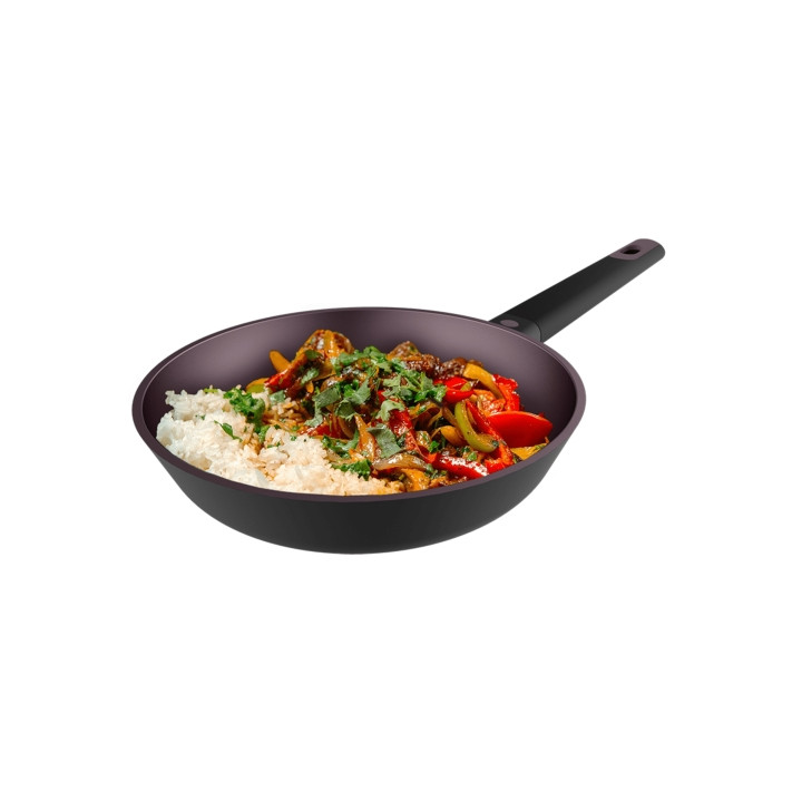 Cecotec Polka Experience Titan Sarten de Aluminio Fundido de 22cm - Teflon Antiadherente - Libre de PFOA - Apto para Lavavajilla