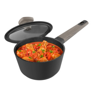 Cecotec Polka Excellence Cazo de 16cm de Diametro - Aluminio Fundido - Revestimiento Antiadherente - Apto para Lavavajillas - Di