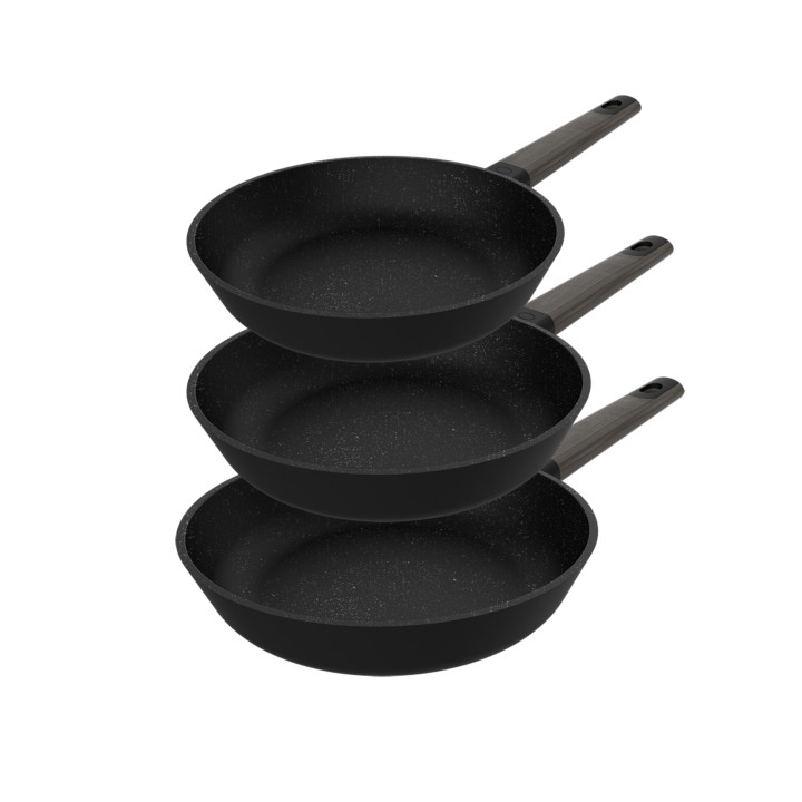 Cecotec Polka Excellence Force Pack de 3 Sartenes de 20