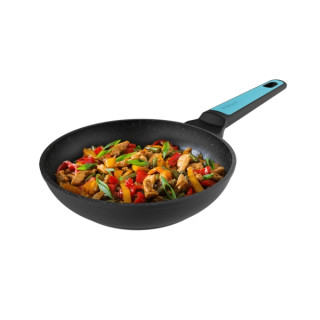 Cecotec Polka Platinum Thunder Sarten Aluminio Forjado de 18cm - Teflon Antiadherente - Libre de PFOA - Compatible con Induccion