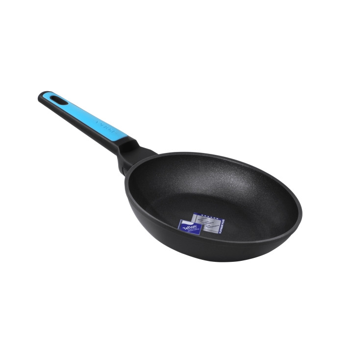 Cecotec Polka Platinum Thunder Sarten de Aluminio Forjado de 22cm - Revestimiento Teflon Antiadherente - Apto para Lavavajillas