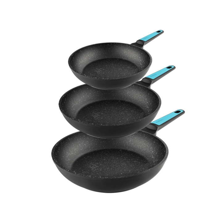 Cecotec Polka Platinum Thunder Pack de 3 Sartenes de 20